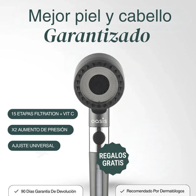 Cabezal con Sistema de Filtración 15 Etapas + Vitamina C