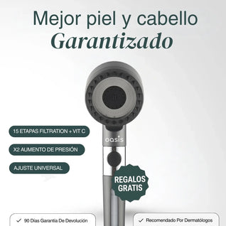 Cabezal con Sistema de Filtración 15 Etapas + Vitamina C