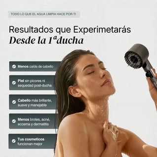 Cabezal con Sistema de Filtración 15 Etapas + Vitamina C