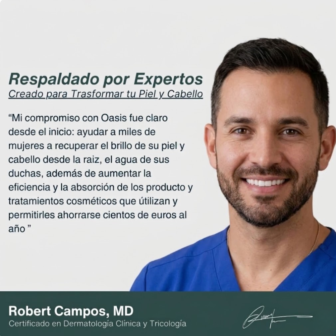 Salva Tu Piel, Tu Pelo y Tu Salud del Desastre con Oasis™ 